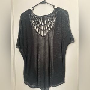 Airy black cardigan